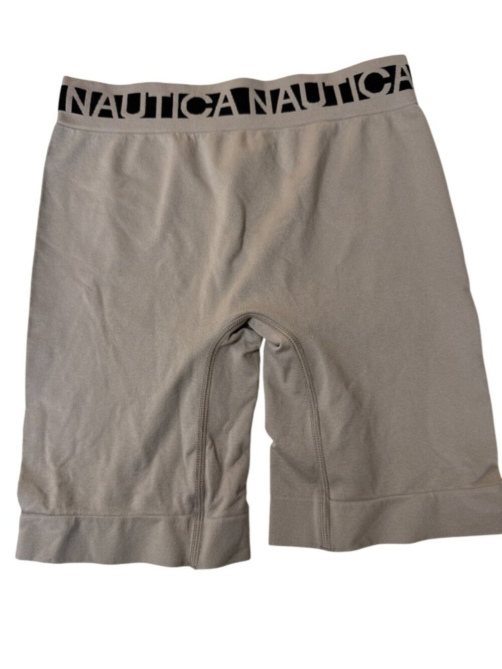 Nautica Taupe Boxer Briefs Size S Nylon/Spandex